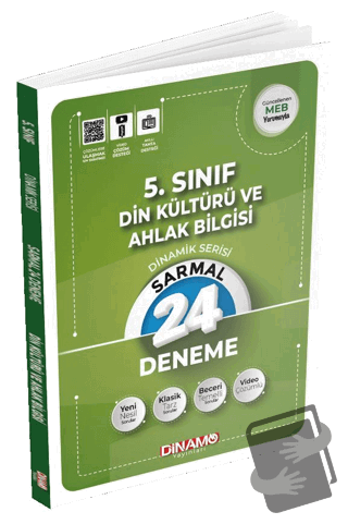 5. Sınıf Din Kültürü ve Ahlak Bilgisi 24 Lü Sarmal Deneme - Kolektif -