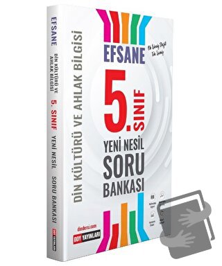 5. Sınıf Din Kültürü ve Ahlak Bilgisi Efsane Yeni Nesil Soru Bankası 2