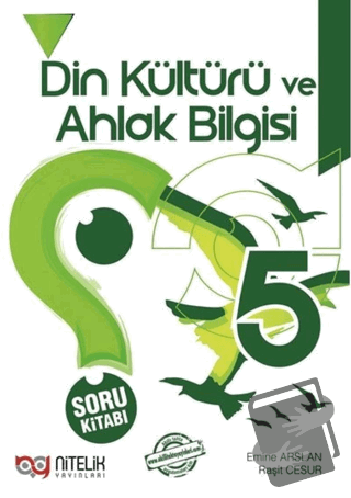 5. Sınıf Din Kültürü ve Ahlak Bilgisi Soru Kitabı - Kolektif - Nitelik