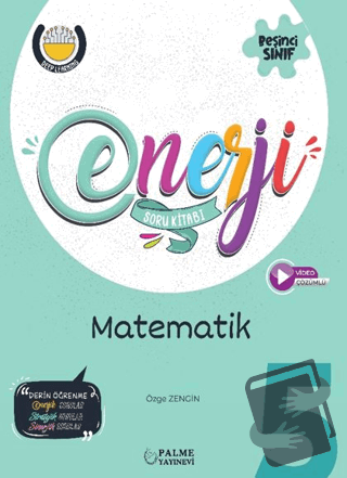 5. Sınıf Enerji Matematik Soru Kitabı - Özge Zengin - Palme Yayıncılık