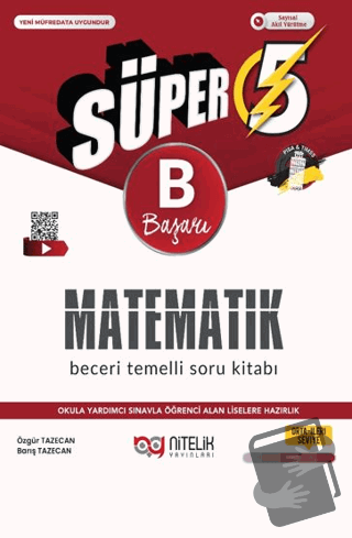 5. Sınıf matematik (B) Beceri Temelli Soru Kitabı - Özgür Tazecan - Ni