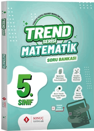 5. Sınıf Matematik Trend Serisi Soru Bankası - Komisyon - Sonuç Yayınl