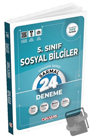 5. Sınıf Sosyal Bilgiler 24 Lü Sarmal Deneme, Kolektif, Dinamo Yayınla