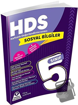 5. Sınıf Sosyal Bilgiler Haftalık Değerlendirme Sınavı HDS - Olcay Gök