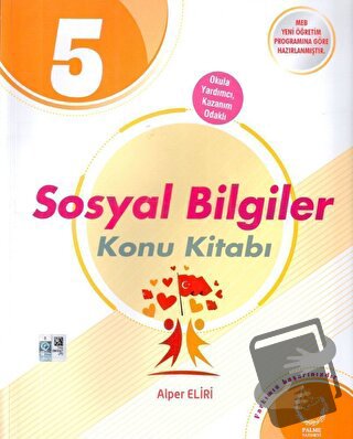 5. Sınıf Sosyal Bilgiler Konu Kitabı - Alper Eliri - Palme Yayıncılık 