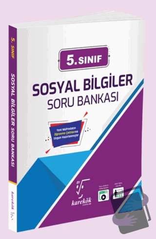 5.Sınıf Sosyal Bilgiler Soru Bankası - Kolektif - Karekök Yayıncılık -