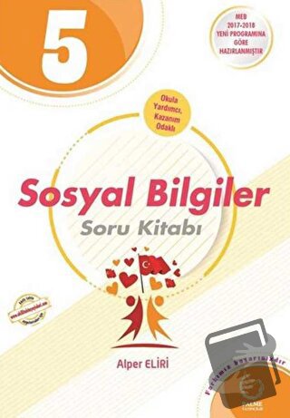 5. Sınıf Sosyal Bilgiler Soru Kitabı - Alper Eliri - Palme Yayıncılık 