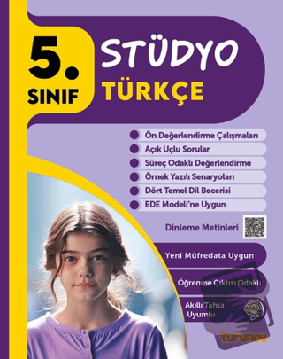 5. Sınıf Stüdyo Türkçe - Kolektif - Tudem Yayınları - Fiyatı - Yorumla