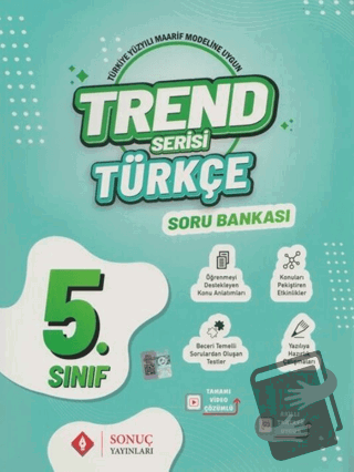 5. Sınıf Türkçe Trend Serisi Soru Bankası - Komisyon - Sonuç Yayınları