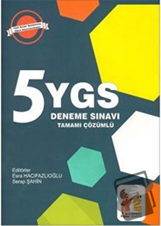 5 YGS Deneme Sınavı Seti Tamamı Çözümlü 2017 - Kolektif - Altın Post Y