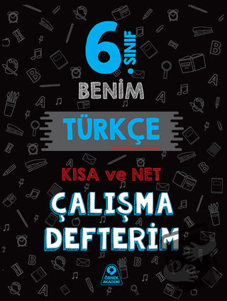 6. Sınıf Benim Türkçe Çalışma Defterim - Murat Koşar - Örnek Akademi -