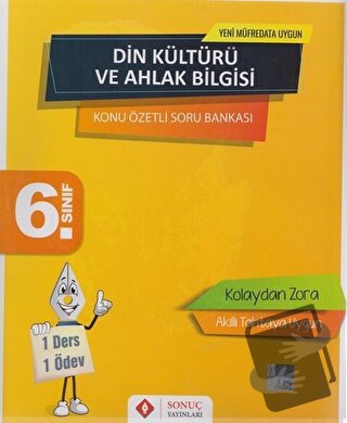 6. Sınıf Din Kültürü Ve Ahlak Bilgisi Konu Özetli Soru Bankası, Kolekt