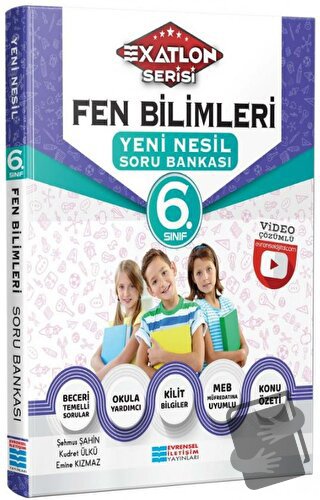 6. Sınıf Exatlon Serisi Fen Bilimleri Yeni Nesil Soru Bankası - Şehmus