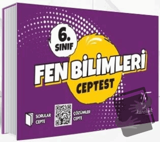 6. Sınıf Fen Bilimleri Cep Test - Kolektif - Karekök Yayıncılık - Fiya