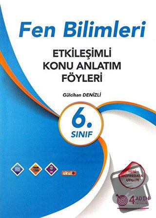 6. Sınıf Fen Bilimleri Etkileşimli Konu Anlatım Föyleri - Gülcihan Den