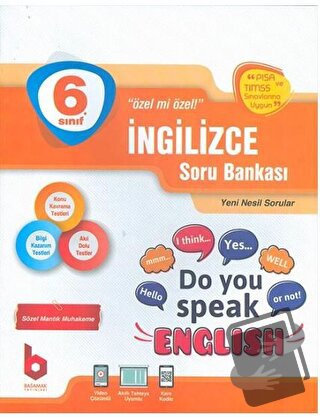 6. Sınıf İngilizce Soru Bankası - Kolektif - Basamak Yayınları - Fiyat