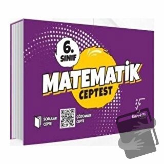 6. Sınıf Matematik Cep Test - Kolektif - Karekök Yayıncılık - Fiyatı -