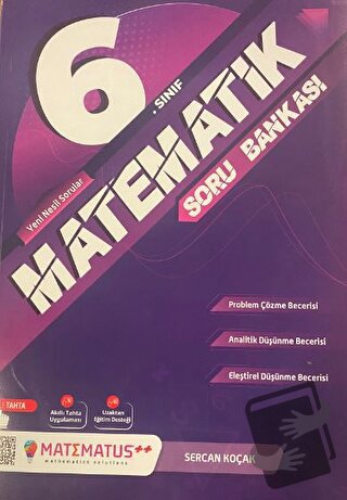 6. Sınıf Matematik Soru Bankası - Kolektif - Matematus Yayınları - Fiy