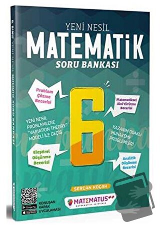 6. Sınıf Matematik Yeni Nesil Soru Bankası - Sercan Koçak - Matematus 