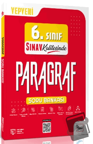 6. Sınıf Paragraf Sınav Kalitesinde Soru Bankası - Kollektif - Sınav Y