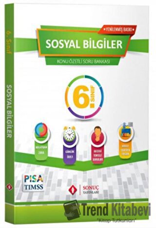 6. Sınıf Sosyal Bilgiler Konu Özetli Soru Bankası, Kolektif, Sonuç Yay