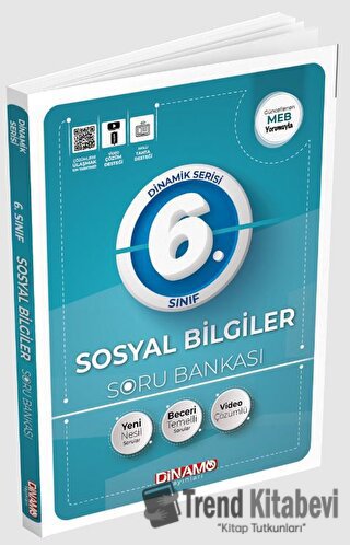 6. Sınıf Sosyal Bilgiler Soru Bankası Dinamo Yayınları, Kolektif, Dina