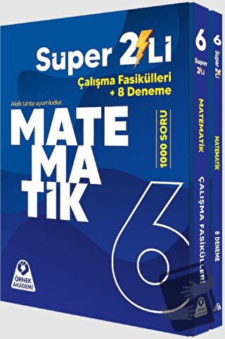 6. Sınıf Süper İkili Matematik Seti - Kolektif - Örnek Akademi - Fiyat