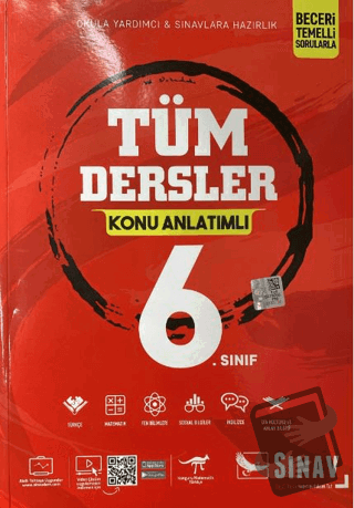 6. Sınıf Tüm Dersler Konu Anlatımlı - Kolektif - Sınav Yayınları - Fiy