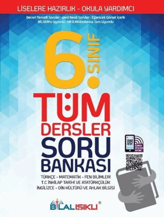 6. Sınıf Tüm Dersler Soru Bankası, Kolektif, Bilal Işıklı Yayınları, F