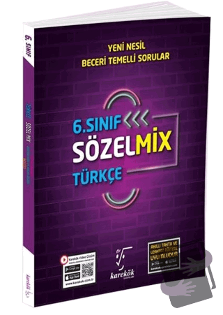 6. Sınıf Türkçe Sözel Mix Soru Bankası - Kolektif - Karekök Yayıncılık