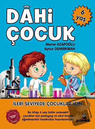 6 Yaş Dahi Çocuk - Merve Azapoğlu - Beyaz Panda Yayınları - Fiyatı - Y