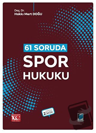 61 Soruda Spor Hukuku - Hakkı Mert Doğu - Adalet Yayınevi - Fiyatı - Y