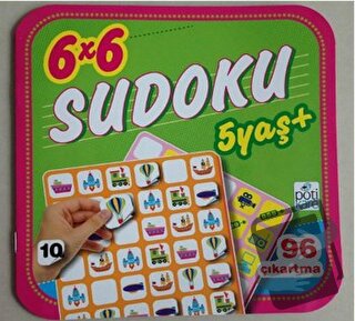 6x6 Sudoku 10 - Kolektif - Pötikare Yayıncılık - Fiyatı - Yorumları - 