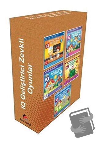 7-10 Yaş ve Üstü Çocuklar İçin Zeka Geliştiren Oyunlar (5 Kitap) - Bah