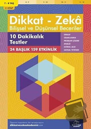 7-8 Yaş Dikkat - Zeka Bilişsel ve Düşünsel Beceriler - Alison Primrose