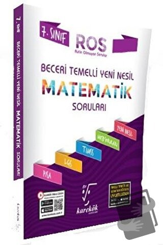 7. Sınıf Beceri Temelli ROS Matematik Soruları - Kolektif - Karekök Ya