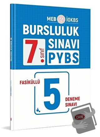 7. Sınıf Bursluluk 5 Deneme Sınavı (İOKBS-PYBS) - Kolektif - Data Yayı