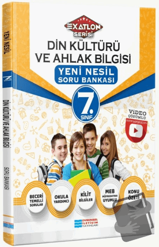 7. Sınıf Exatlon Serisi Din Kültürü ve Ahlak Bilgisi Yeni Nesil Soru B