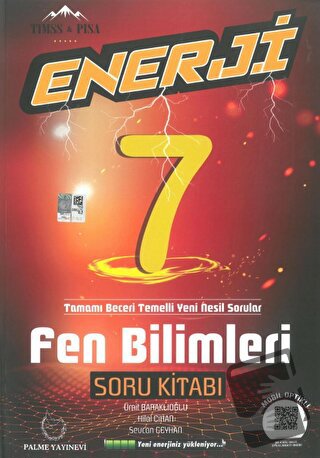 7. Sınıf Fen Bilimleri Enerji Soru Kitabı - Kolektif - Palme Yayıncılı