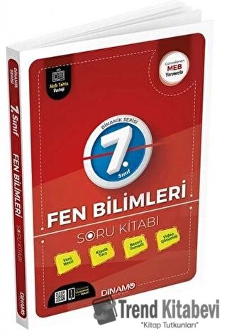 7. Sınıf Fen Bilimleri Soru Kitabı Video Çözümlü, Kolektif, Dinamo Yay