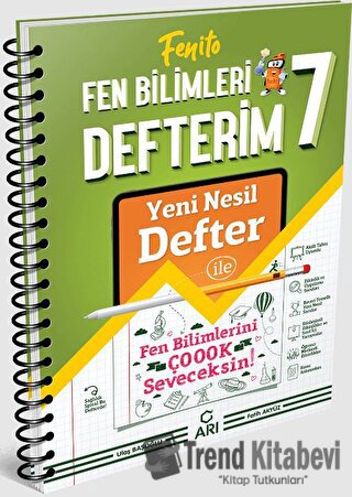 7. Sınıf Fenito Fen Bilimleri Defterim Arı Yayıncılık, Kolektif, Arı Y