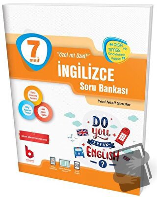 7. Sınıf İngilizce Soru Bankası - Kolektif - Basamak Yayınları - Fiyat