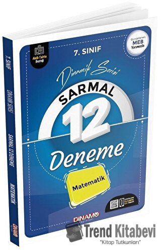 7. Sınıf Matematik Sarmal 12 Deneme, Kolektif, Dinamo Yayınları, Fiyat