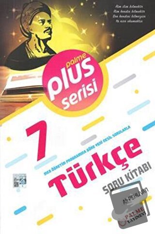 7. Sınıf Plus Serisi Türkçe Soru Kitabı - Ali Pehlivan - Palme Yayıncı