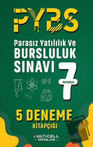 7. Sınıf PYBS 5 Deneme Kitapçığı - Kolektif - Multicell Yayınları - Fi