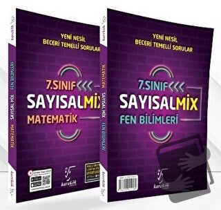 7. Sınıf Sayısal Mix Soru Bankası - Kolektif - Karekök Yayıncılık - Fi