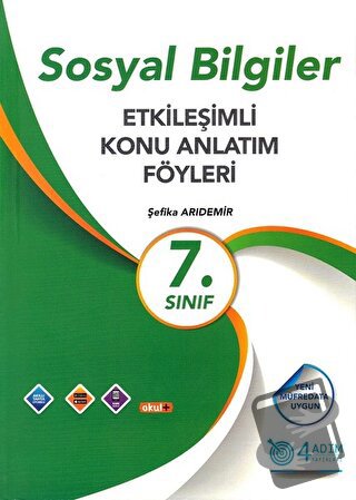 7. Sınıf Sosyal Bilgiler Konu Anlatım Föyleri - Şefika Arıdemir - 4 Ad