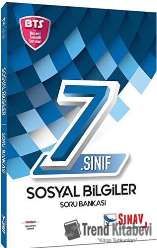 7. Sınıf Sosyal Bilgiler Soru Bankası Bts, Kolektif, Sınav Yayınları, 