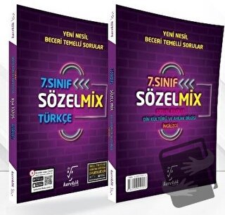 7. Sınıf Sözel Mix Soru Bankası - Kolektif - Karekök Yayıncılık - Fiya