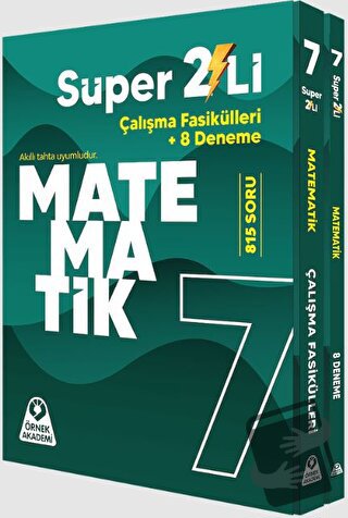 7. Sınıf Süper İkili Matematik Seti - Kolektif - Örnek Akademi - Fiyat